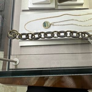 David Yurman two tones bracelets